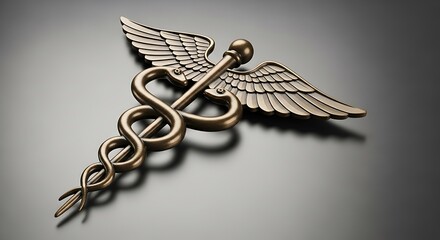 Caduceus Symbol - A Timeless Emblem of Medicine and Healing.