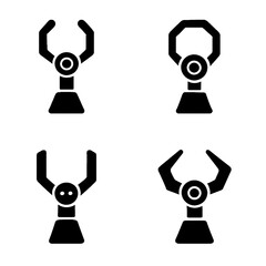 vector illustration of a set of icons for design