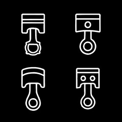 vector illustration of a set of icons for design