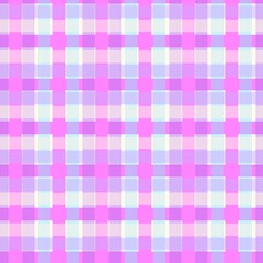 Gingham grid tablecloth pattern seamless textured background 