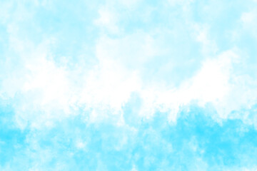 Realistic Blue Smoke or Cloud Effect on Transparent Background — Fog Mist PNG Overlay