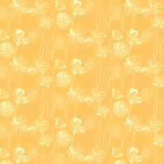 seamless pattern with flowers