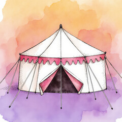 circus tent on a circus