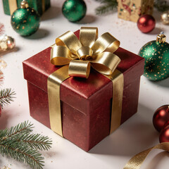 christmas tree with gifts