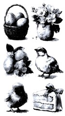 Celebrate spring with eggs, fresh lemons, and delightful flowers in a cozy arrangement