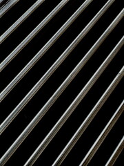 metal background with stripes