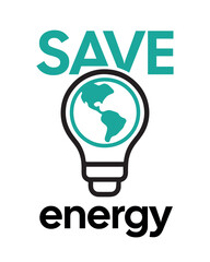 Global Energy Conservation Graphic – High-Quality Vectorial Stock Image