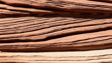 Striking Sandstone Strata A Close-Up Look at Natural Erosion Patterns and Textures