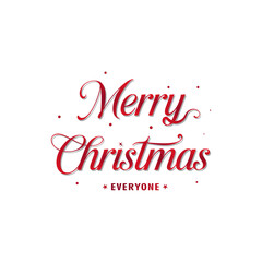 Merry Christmas and Happy New Year greeting card with different elements. New Year hand drawn ink pen calligraphy isolated on white. Typography template for winter holiday,for print,holiday banner.