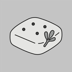 Fresh Baked Italian Focaccia Bread Icon