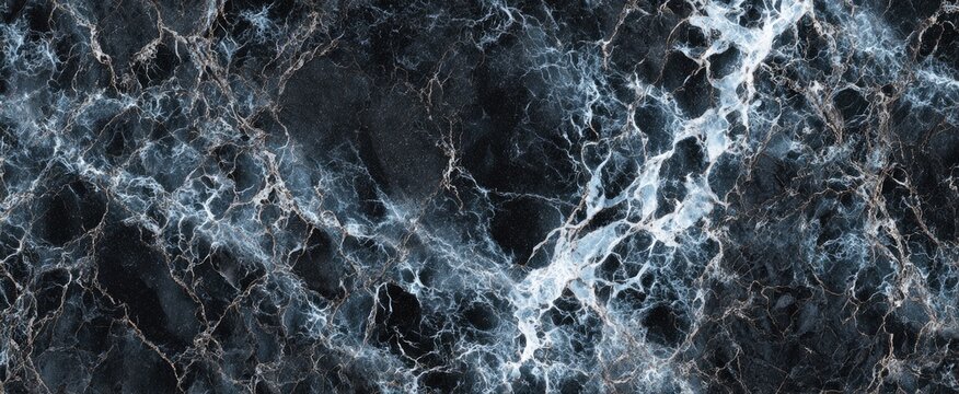 Abstract Composition Depicting Cosmic Fluid Dynamics with Illuminated Veins and Dark Background