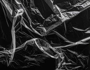 Fototapeta premium Textura de sobreposição de plástico de filme 