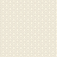 Linear style geometric seamless pattern. Minimal geo suface print. Repeated triangles, geometrical shapes motif background. Classic simple ornament. Vector abstract digital paper