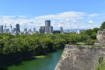大阪　城　お城　大阪城