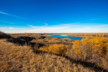 Fototapeta premium Beaver Creek Conservation Area in Autumn
