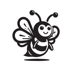 bee logo vector