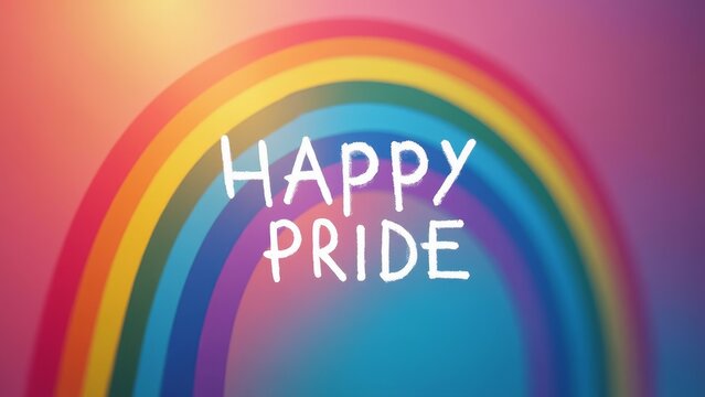 Rainbow Pride - Celebrating Gender Fluidity and LGBTQ+ Joy