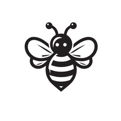 bee logo vector