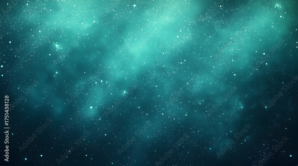 Canvas Prints stunning teal and blue gradient background with grainy texture