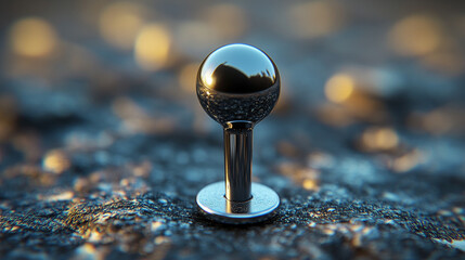 A minimalist black map pin icon symbolizing location navigation and direction representing clarity simplicity and modern wayfinding design for digital maps interfaces and location based concepts