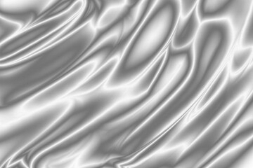 Realistic white satin background