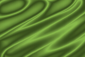 Seamless green satin background