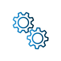 Gear icon design template