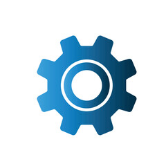 Gear icon design template
