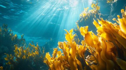 Modern seaweed farming practices highlighting dulse cultivation symbolizing sustainability innovation and environmental care representing eco friendly food systems ocean conservation and future resour