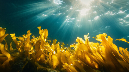 Modern seaweed farming practices highlighting dulse cultivation symbolizing sustainability innovation and environmental care representing eco friendly food systems ocean conservation and future resour