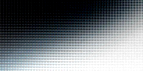 Monochromatic abstract background with a diagonal gradient from dark blue to white, featuring a textured grid pattern of squares and dots