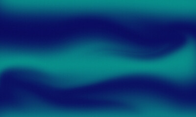 Obraz premium A mesmerizing blend of deep blue and vibrant teal creates an abstract, dreamy atmosphere
