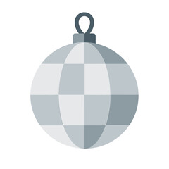 Obraz premium Shiny disco ball reflects vibrant party lights for celebration