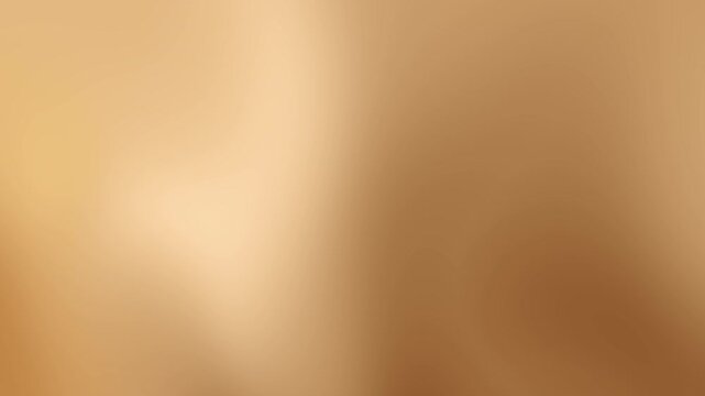 Blurred background of metallic light brown color, suitable for luxury branding, product showcases, or elegant design projects. Rich visual texture.