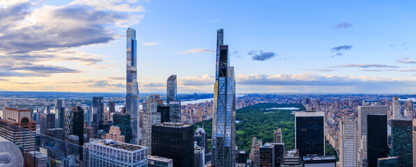 Fototapeta premium new york city skyline