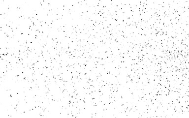 Dirty or dust film grain speck grit grunge overlay on white background grain noise  Speckle grain dot white paper noise texture with distress effect vector illustration 