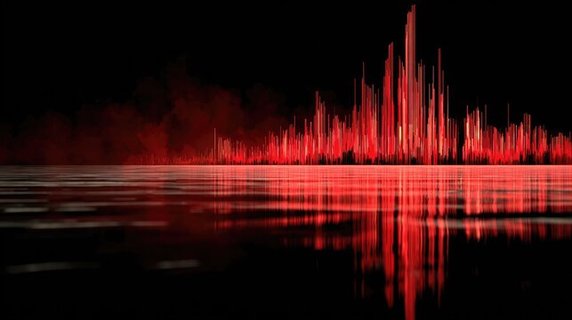 Abstract Glitch RGB Distortion Background with VHS/CRT Scan Lines  