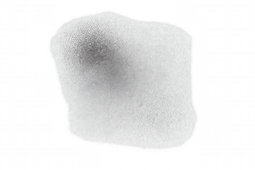 Snow pile forming a natural white fluffy winter element, creating seasonal texture material with transparent background