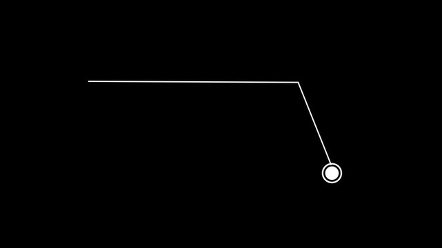 HUD call out elements pack animation on black background. Call Out on black background Simple HUD elements frame lines call-out animation