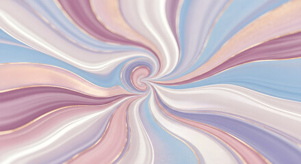 Elegant Pastel Swirl Abstract Fluid Waves Background