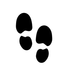 Adult shoe print 