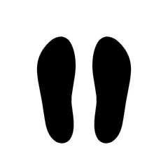Adult shoe print 