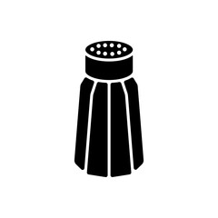 Salt shaker seasoning spice cooking flat icon