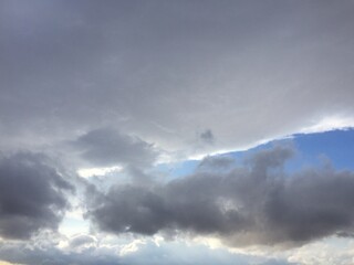 Obraz premium time lapse clouds