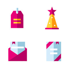 vector illustration of a gift box