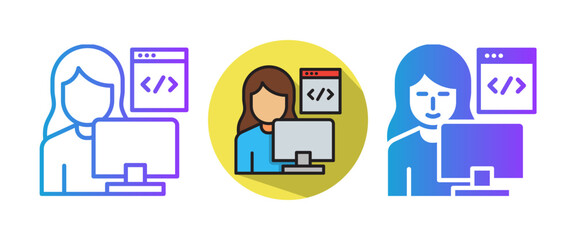 Progammer multiple icon