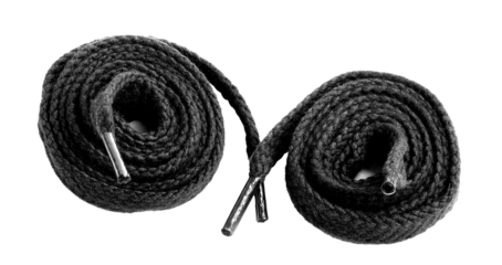 black laces