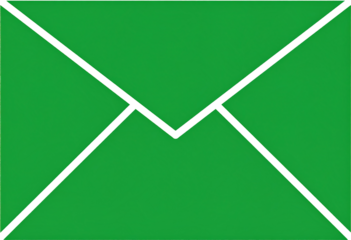 Mail Icon Isolated on White Background