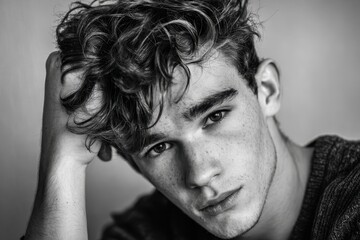 youthful male mannequin
