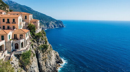 house next to the sea